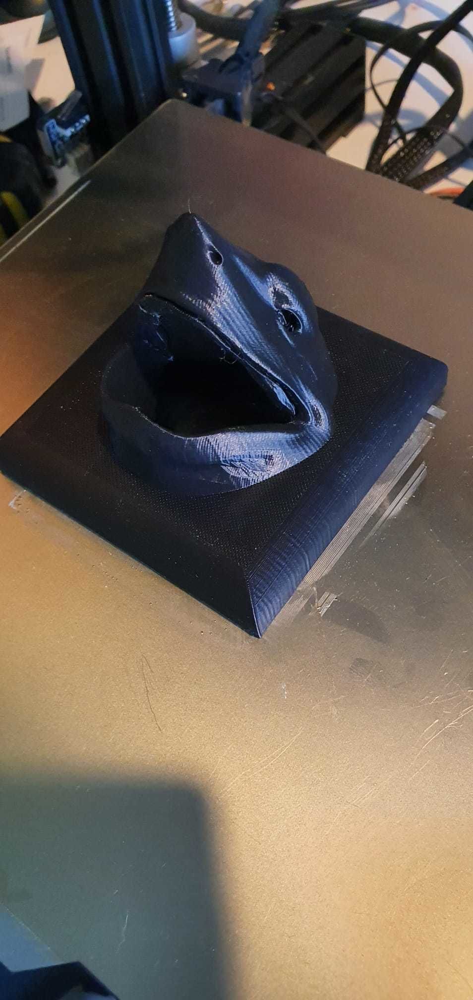 SharkLightswitchCover 3D print model_4