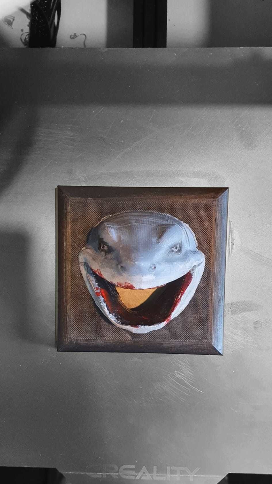 SharkLightswitchCover 3D print model_5