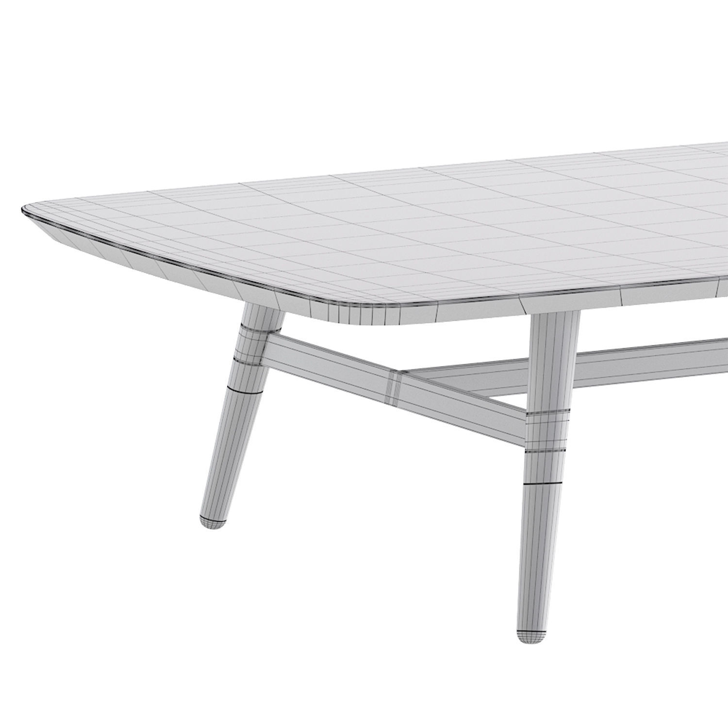 Coffee Table Slancio E226 By Natuzzi Editions 2 Version 3D model_1