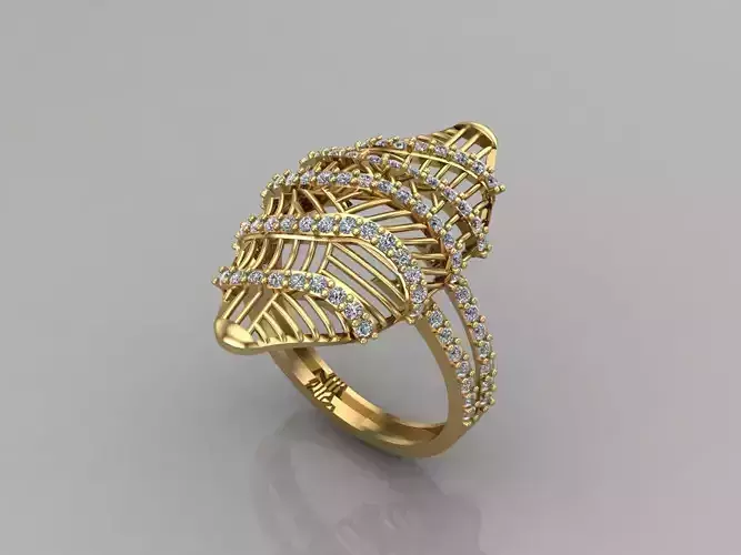 Women Rings Long With Stone 3DM 22