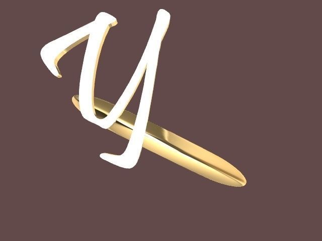 y ring stl verified 3D print model_3