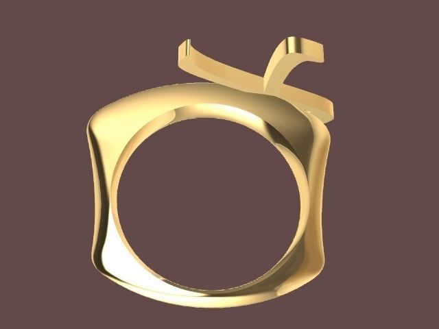 x ring stl verified 3D print model_5