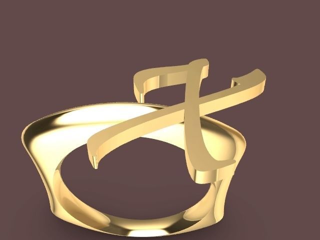 x ring stl verified 3D print model_1