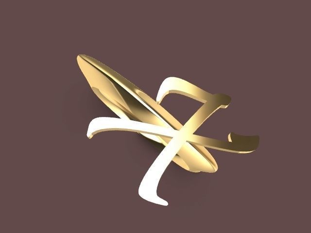 x ring stl verified 3D print model_7