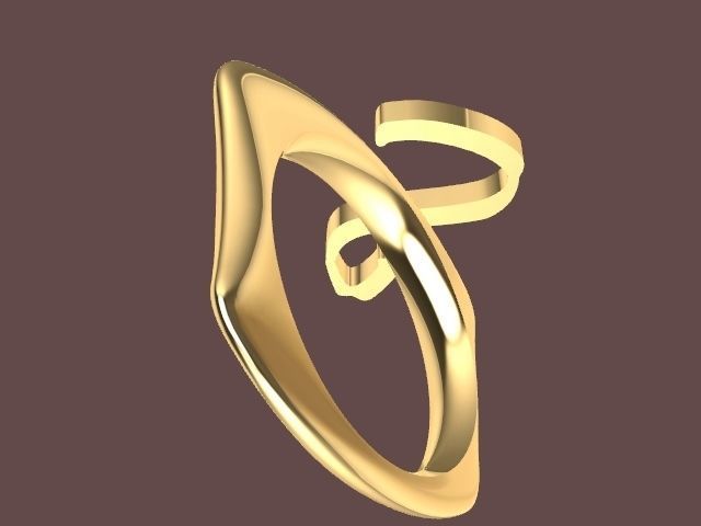 s ring stl verified 3D print model_5