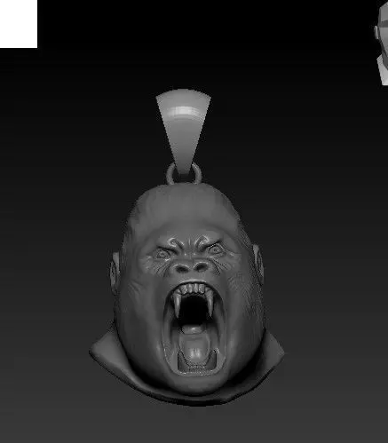 KingKong pendant Free 3D print model