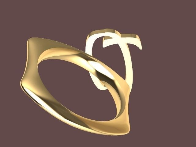 q ring stl verified 3D print model_6