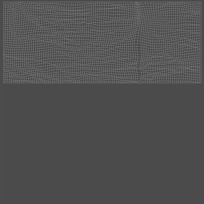 Hijab scarf Low-poly 3D model_5