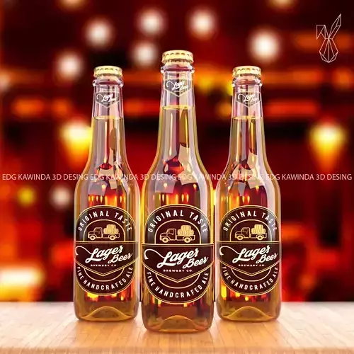 Glass Bottle Beer Bottle