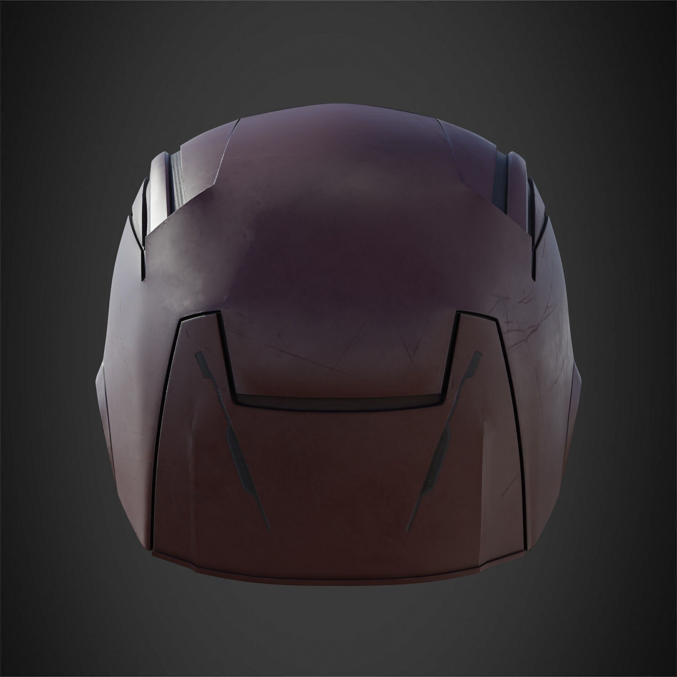 Daredevil Mask for Cosplay 3D print model_6