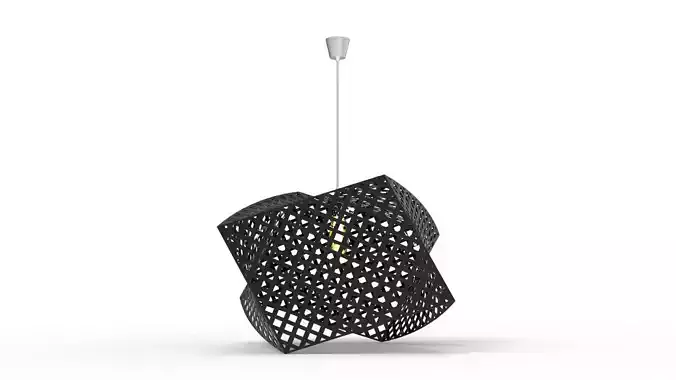 CHANDALIER 03 Low-poly 3D model