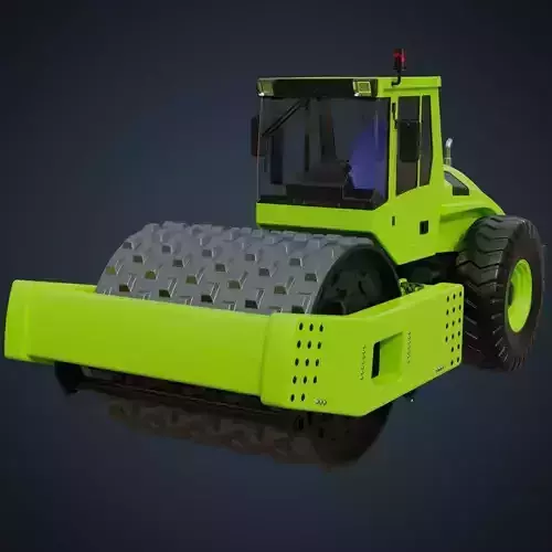 Compactor 2 Untextured 3D model