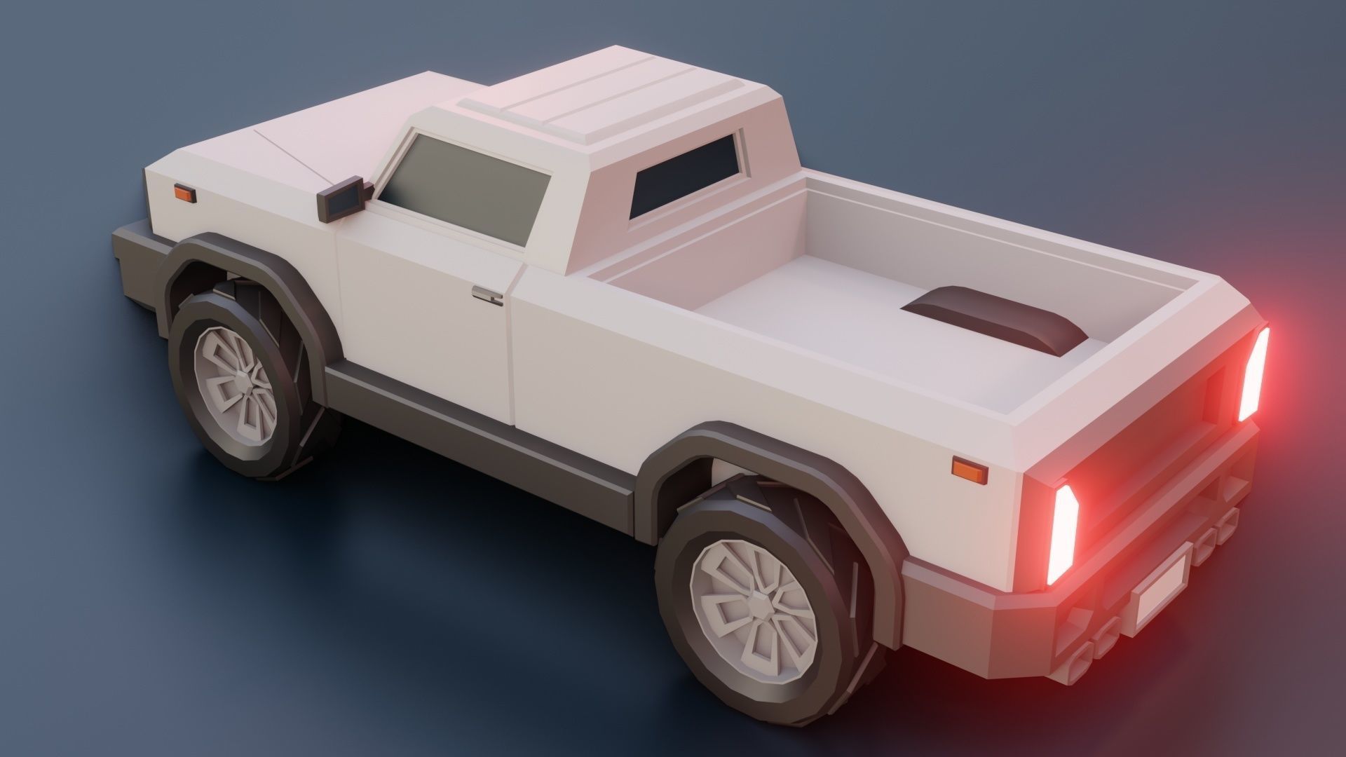 low poly cars vol 07 lowpoly Low-poly 3D model_3