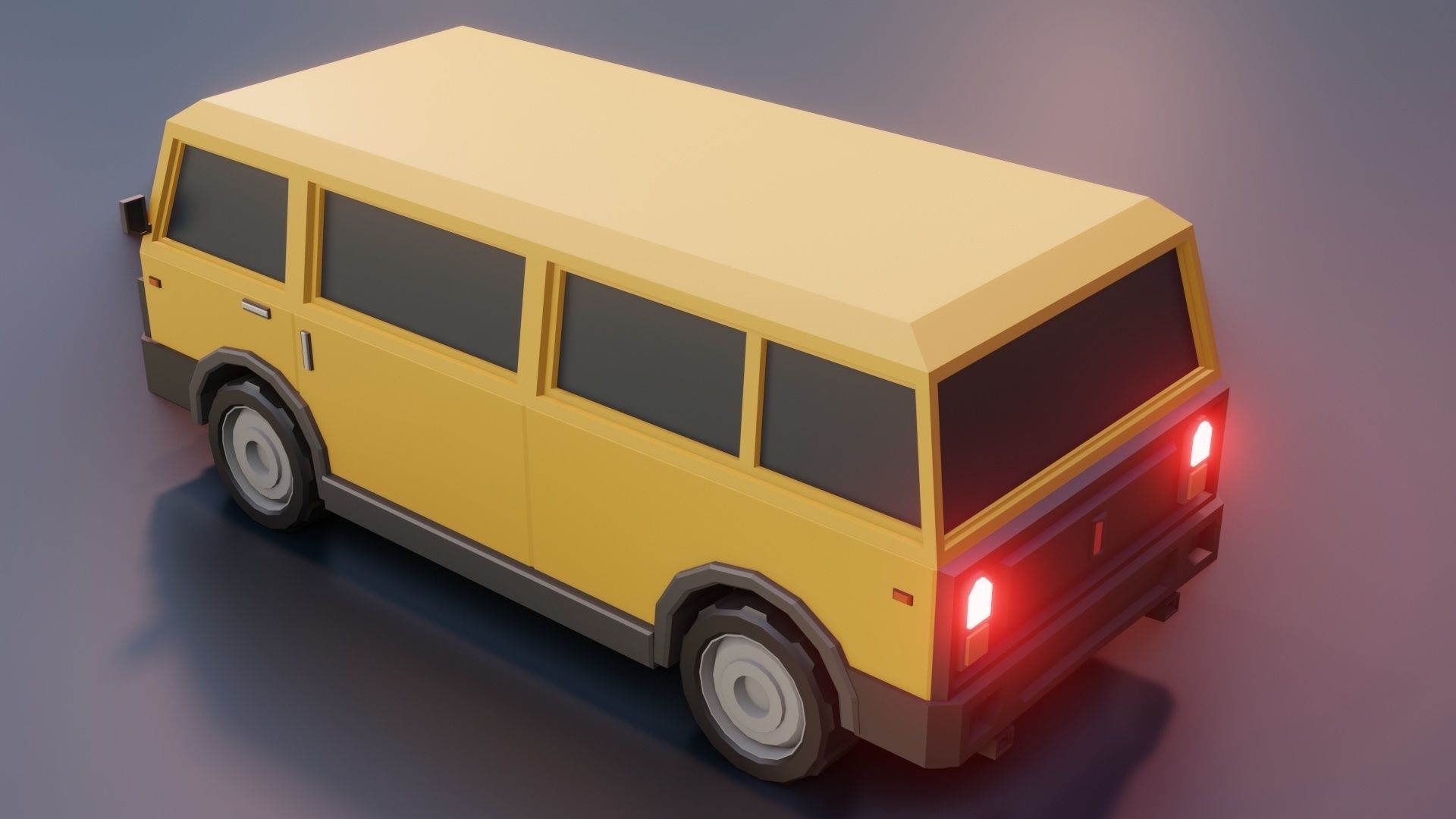low poly cars vol 08 lowpoly Low-poly 3D model_32