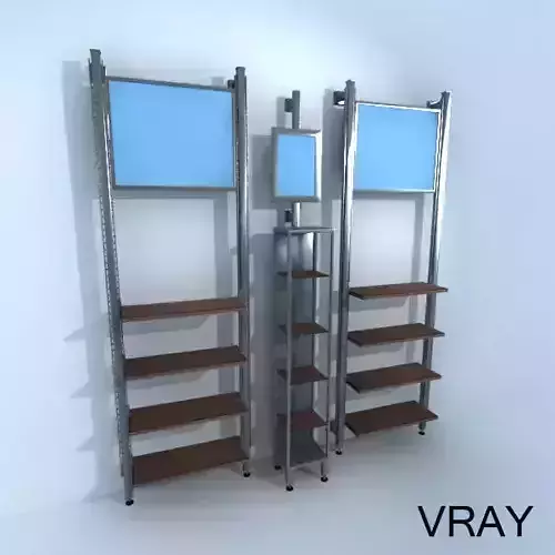 Opto Wall Merchandiser Racks