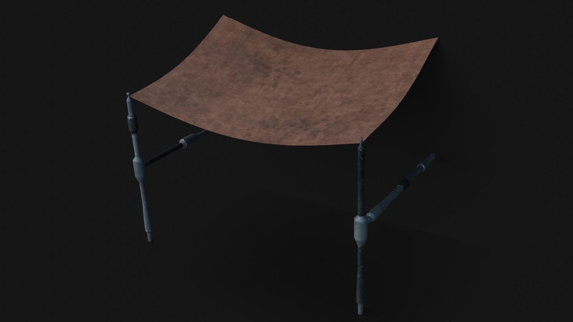 Sci-fi canopies Low-poly 3D model_18