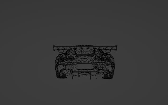 Aston Martin Vulcan 2022 Low-poly 3D model_10