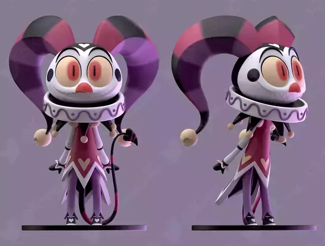 Fizzarolli Chibi - Helluva Boss FanArt 3D print model