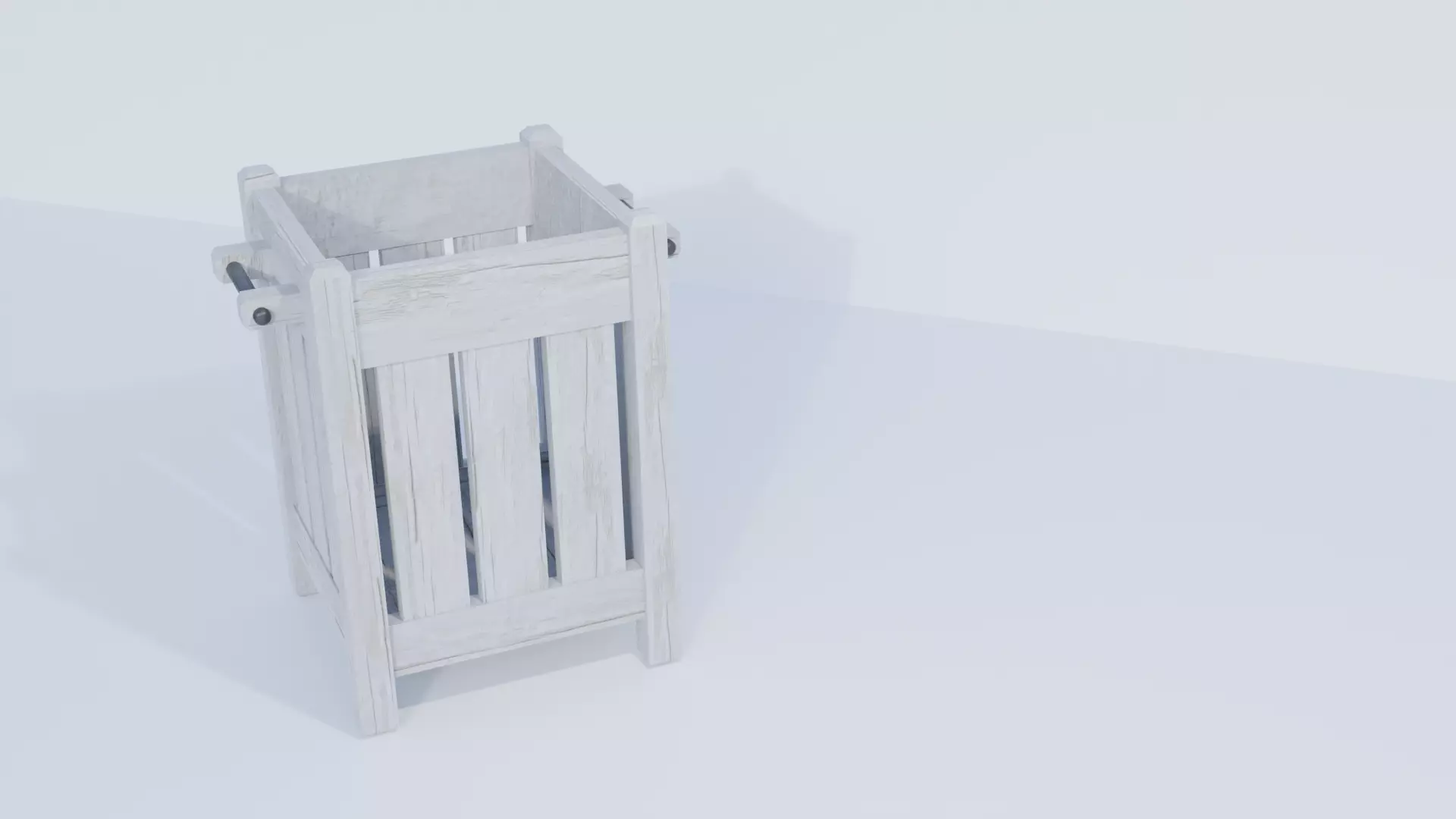 Mission Waste Basket Free low-poly 3D model