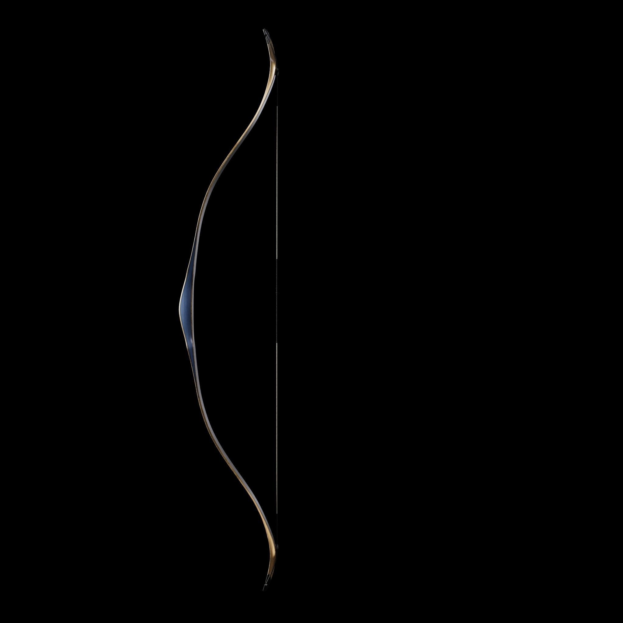 Traditional  Turkish bow with arrow 3D model 3D model_6