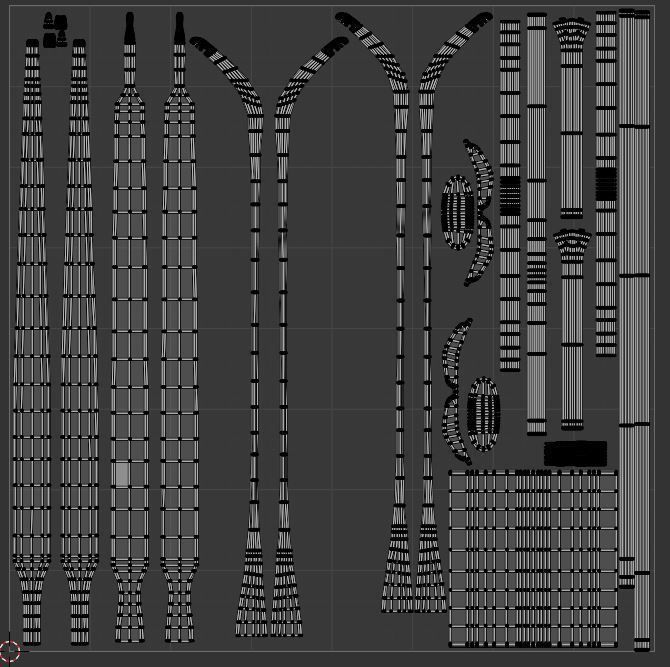 Traditional  Turkish bow with arrow 3D model 3D model_11
