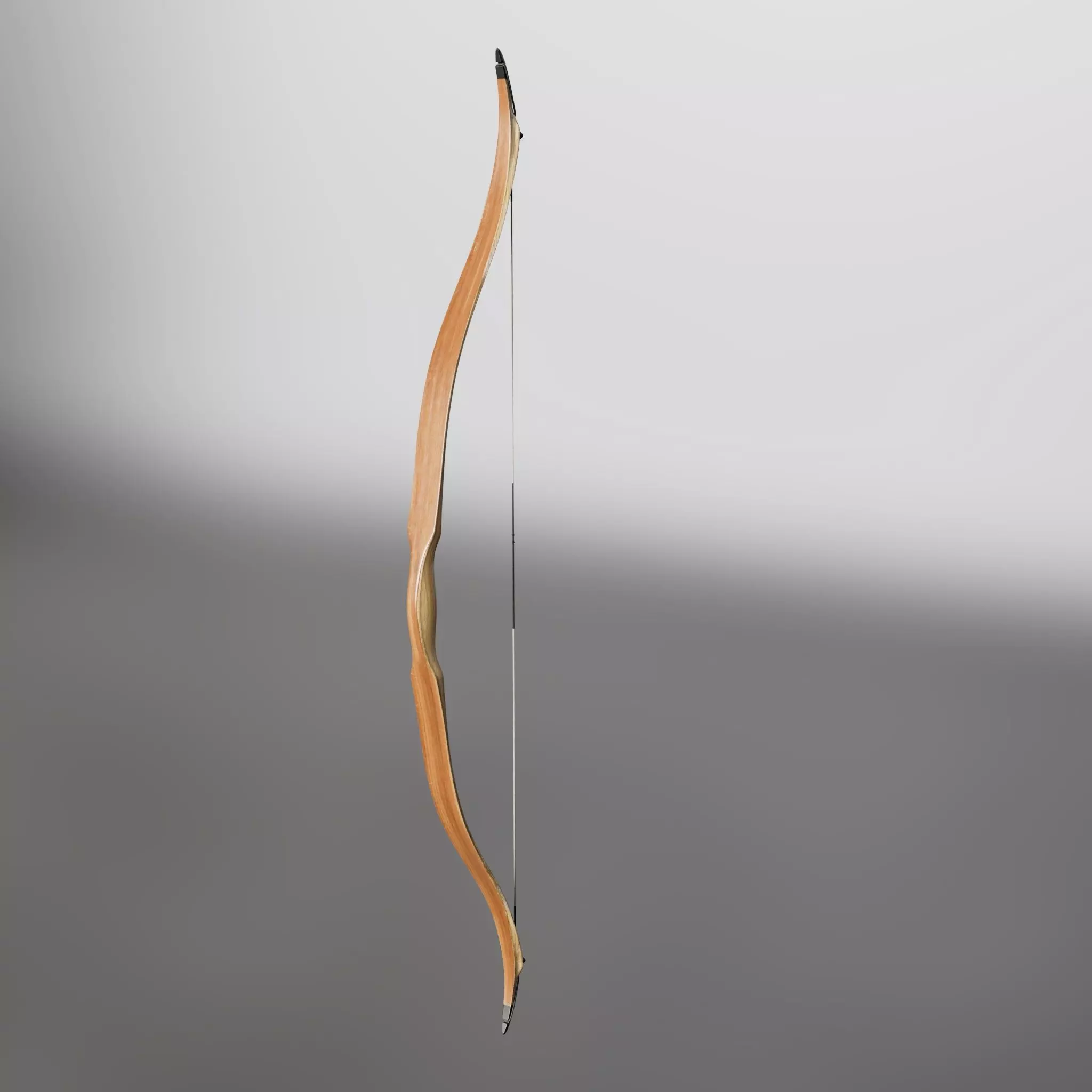 Traditional  Turkish bow with arrow 3D model 3D model_0