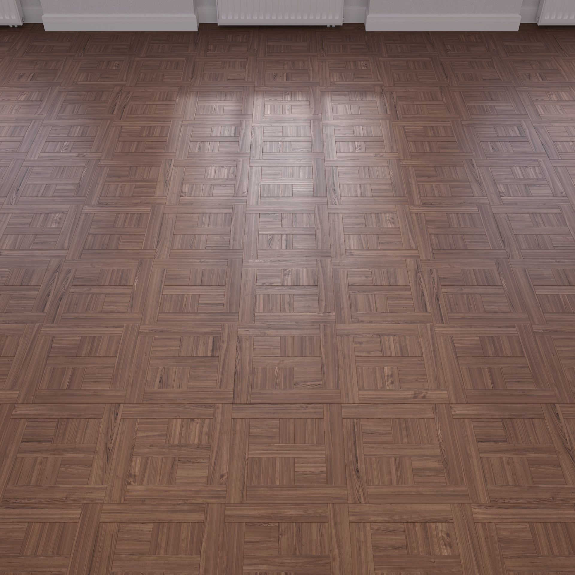 Parquet - Laminate - Wooden floor 2 in 1 3D model_7