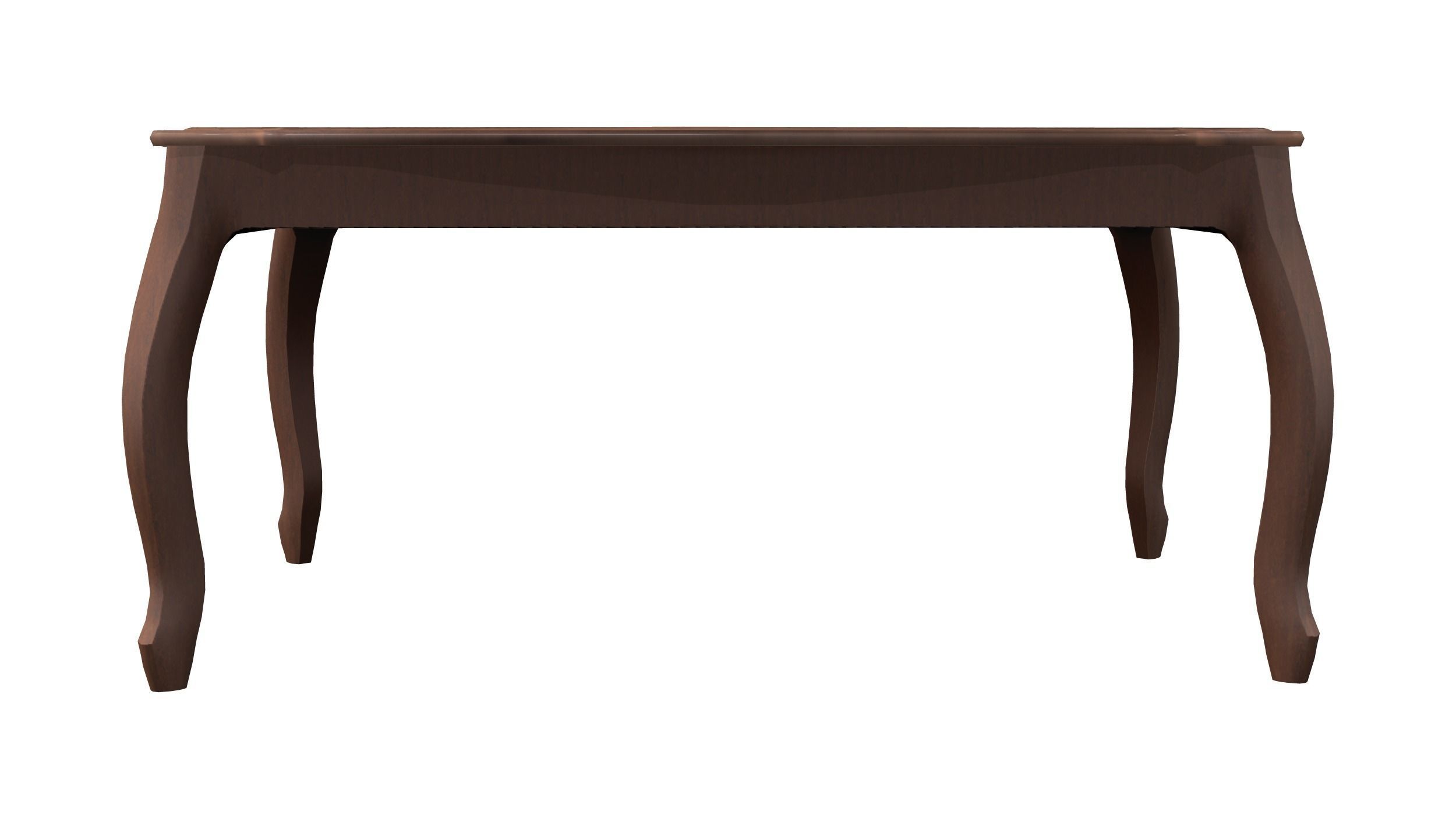 Bergere Style Table Low-poly 3D model_3