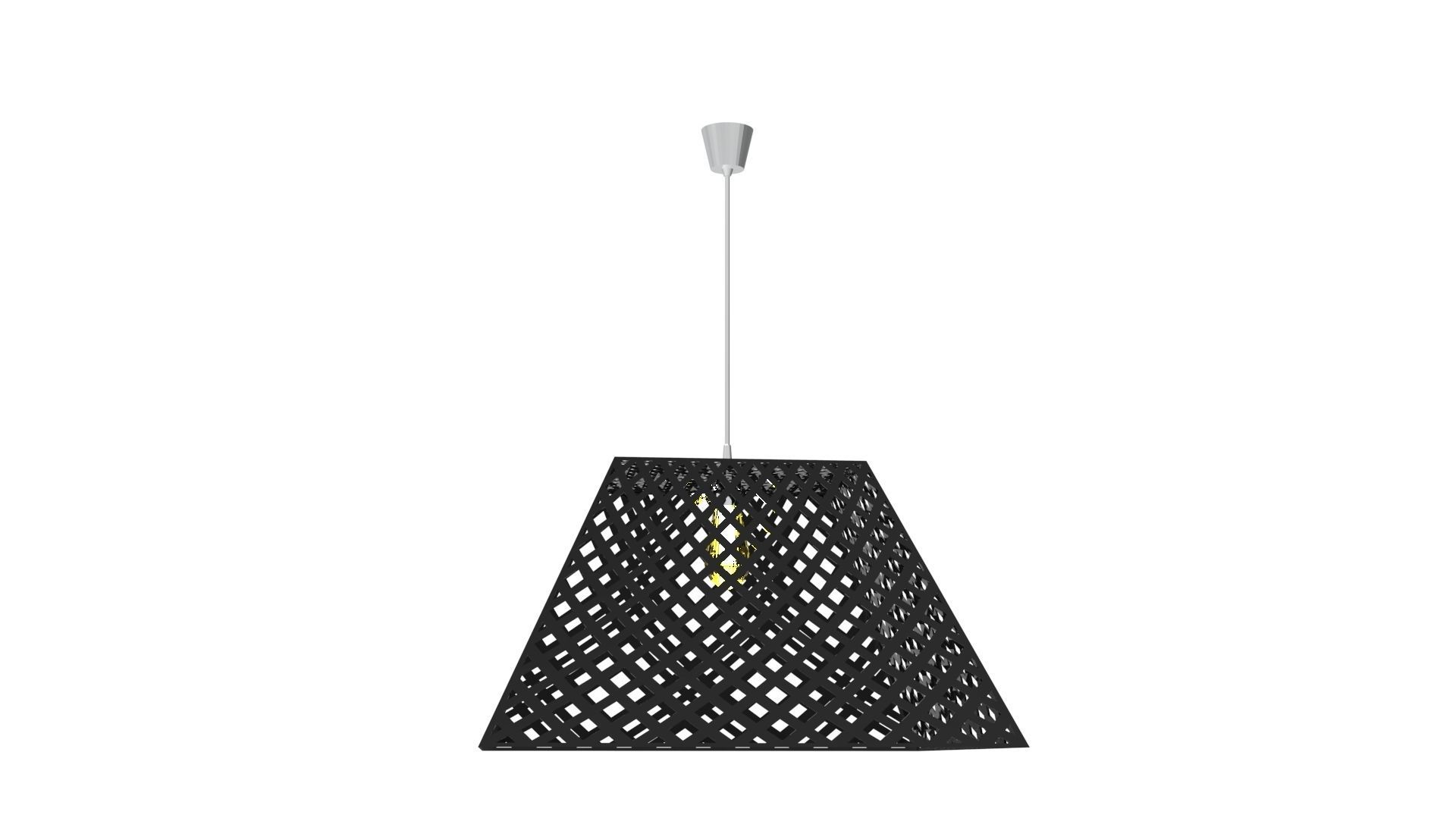 CHANDALIER pendant lamp with light in middle 3D Model Collection_32
