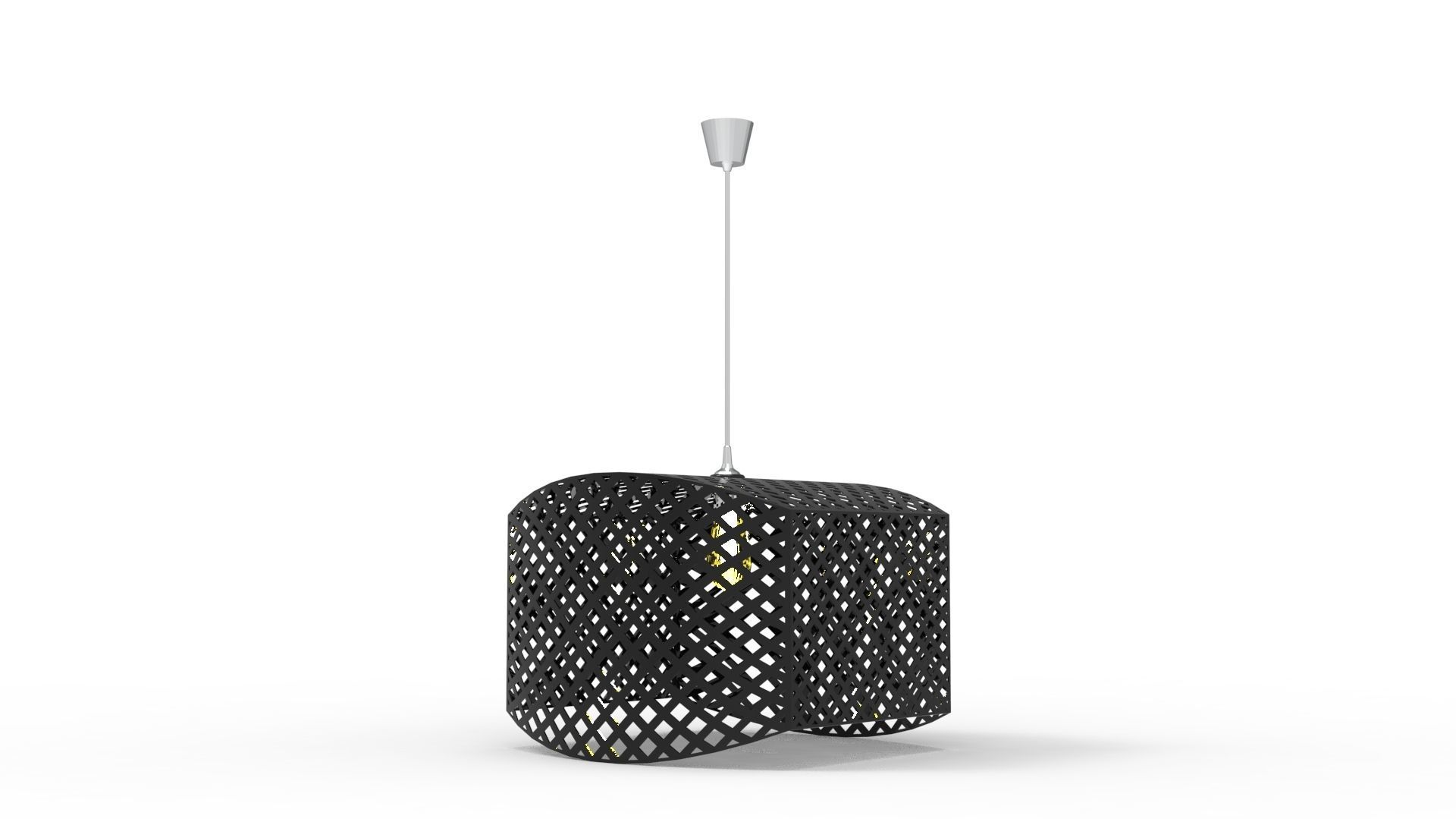 CHANDALIER pendant lamp with light in middle 3D Model Collection_50