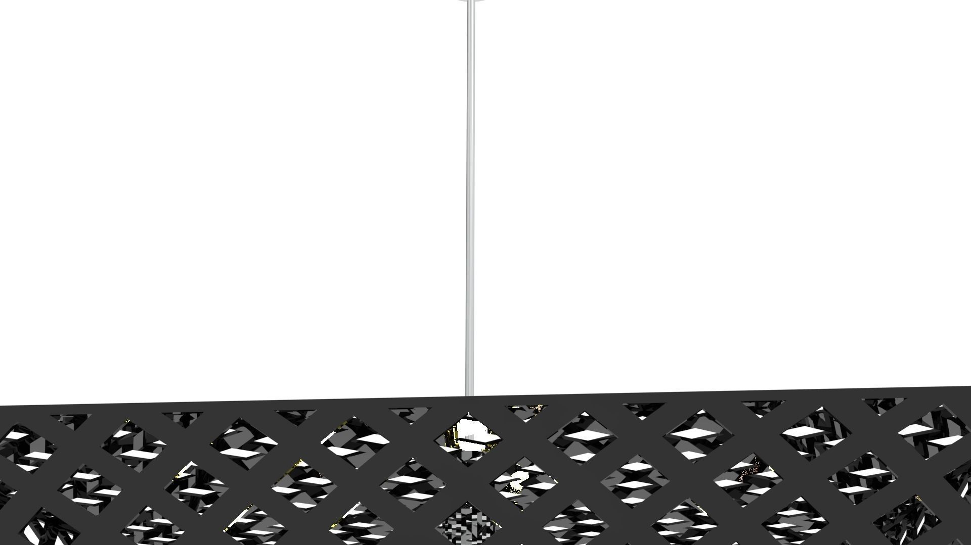 CHANDALIER pendant lamp with light in middle 3D Model Collection_26