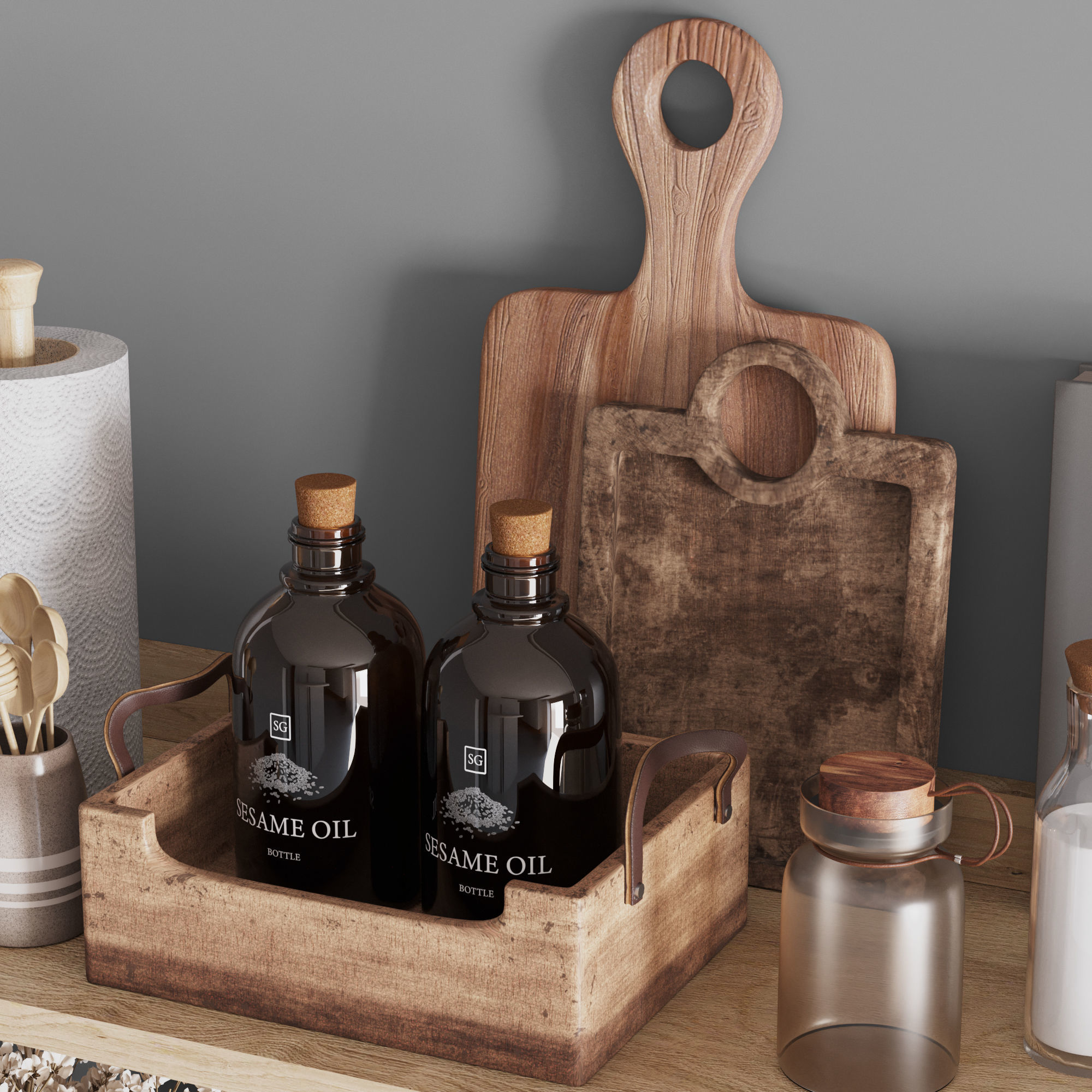 kitchen accessories034 3D model_1