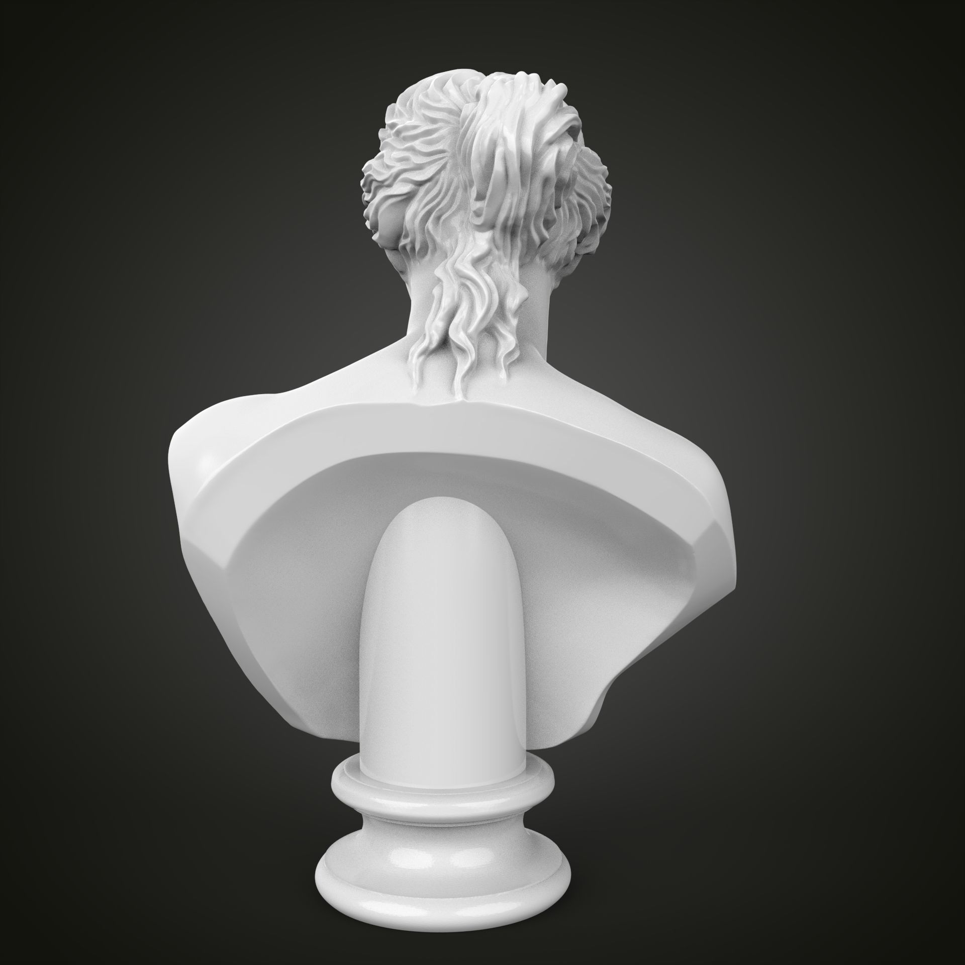 Venus de Milo bust 3D print model_18