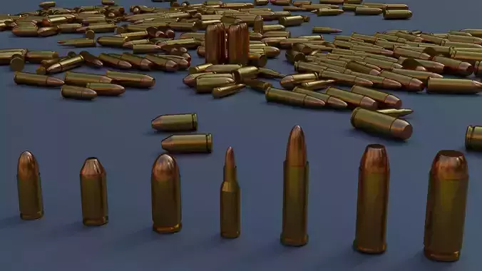Ammunition bullet shells