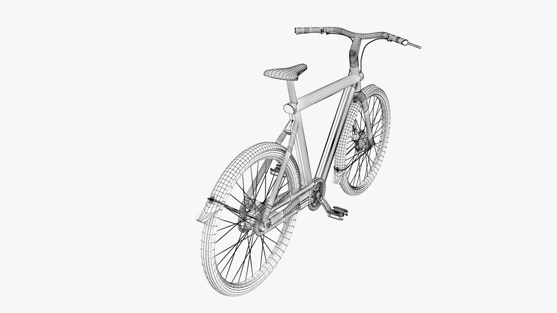 Vanmoof S5 Low-poly 3D model_14