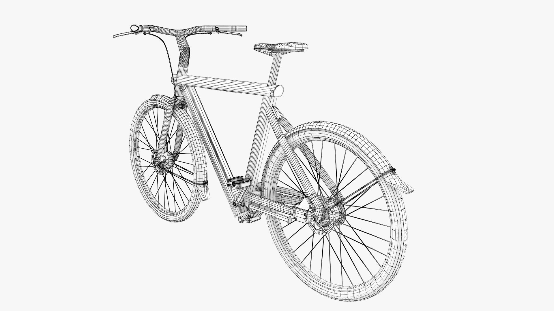 Vanmoof S5 Low-poly 3D model_15
