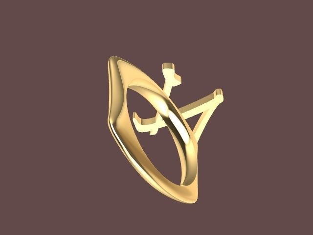 n ring stl verified 3D print model_2