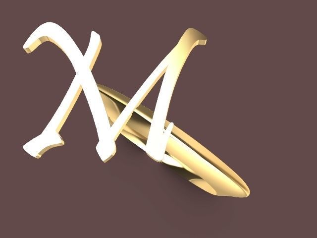m ring stl verified 3D print model_1
