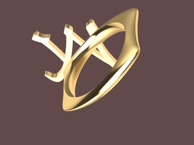 m ring stl verified 3D print model_5