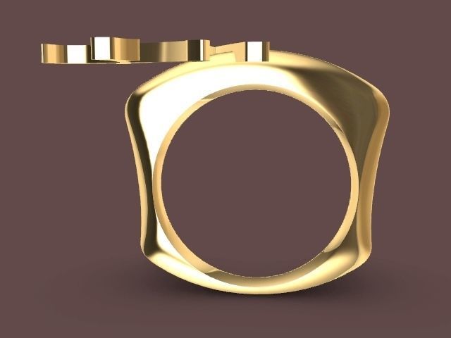 m ring stl verified 3D print model_3