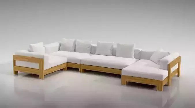 Sofa   Modular Linen Sofa