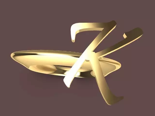 k ring stl verified 3D print model_0