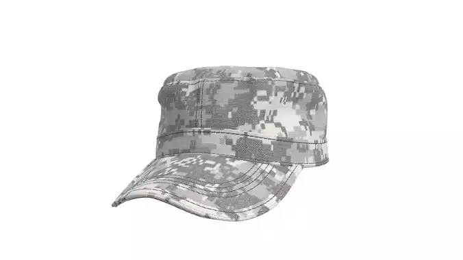 Army Cap - Marvelous Designer