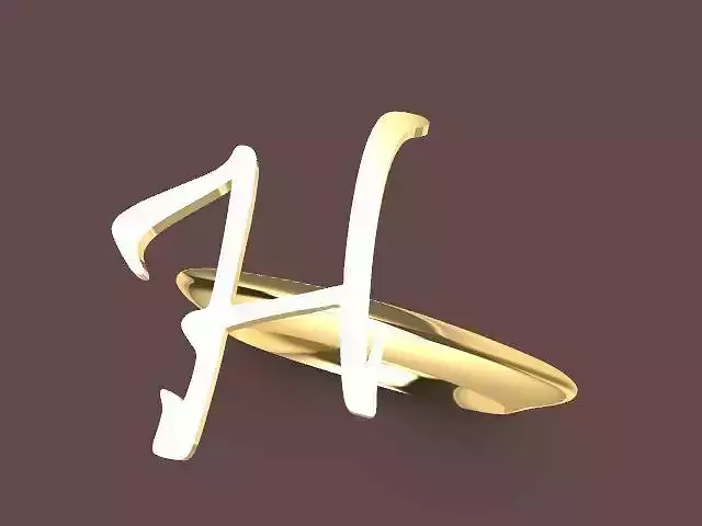 h ring stl verified  3D print model