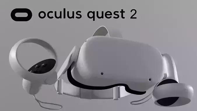 Oculus Quest 2 3D model