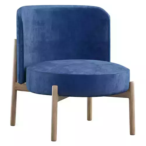 Amalia Armchair Low-poly 3D model