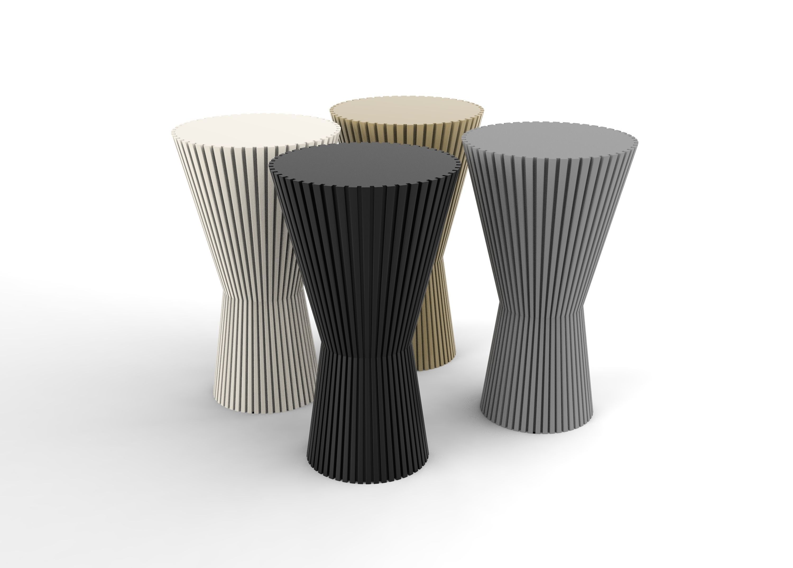 Line Vase v1 suitable for duplex printing 3D print model_3