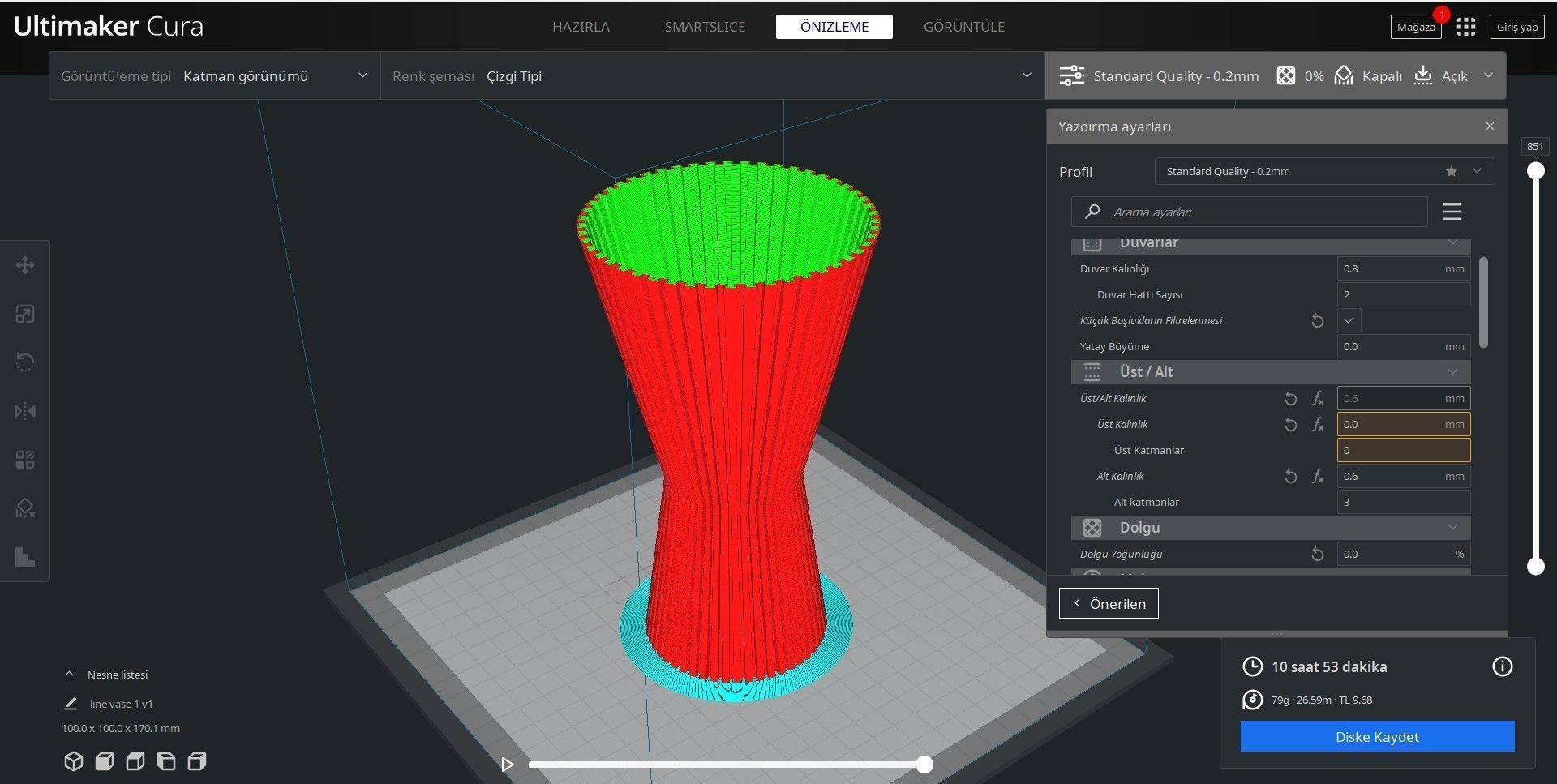 Line Vase v1 suitable for duplex printing 3D print model_5