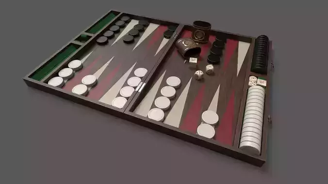 Backgammon board - 3 versions