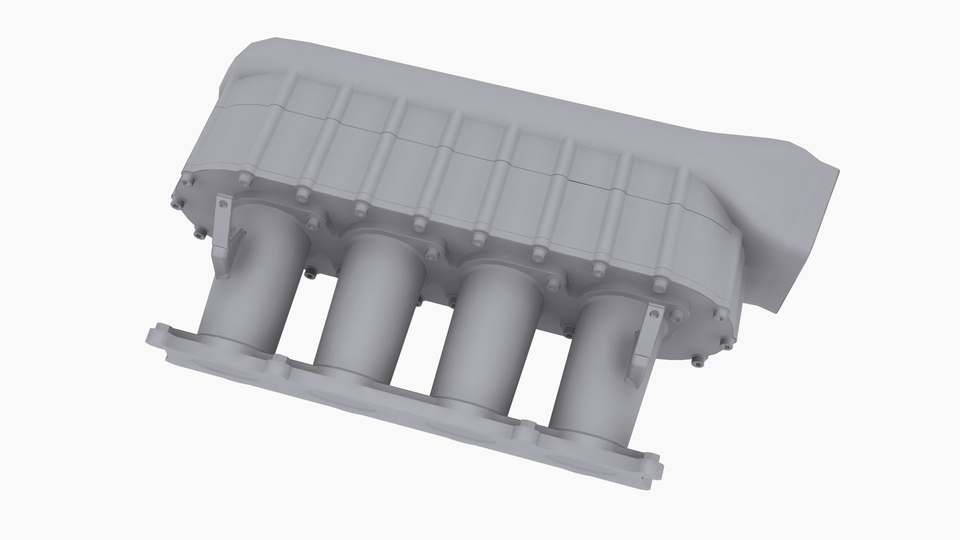 Kinsler H-Plenum intake manifold Low-poly 3D model_9
